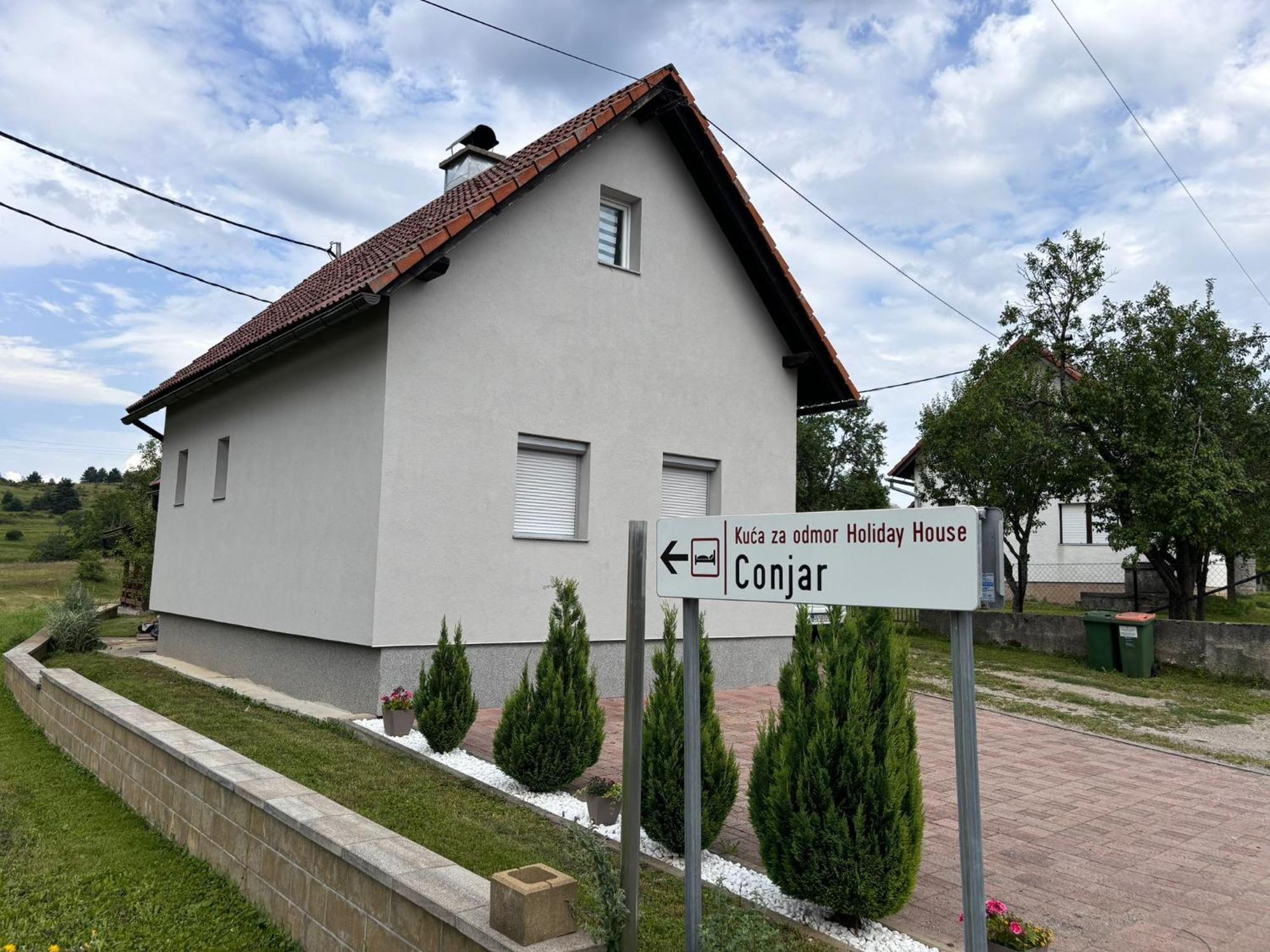 Conjar Villa Saborsko Kültér fotó